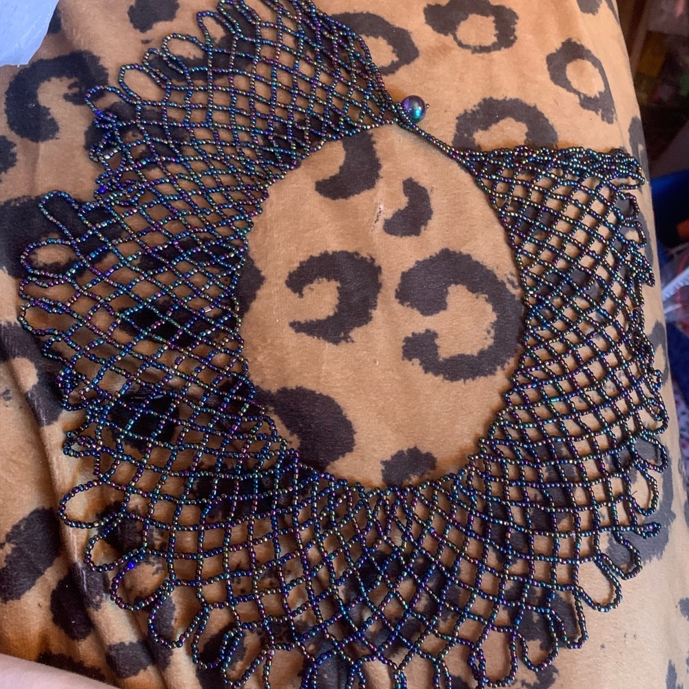 beaded necklace